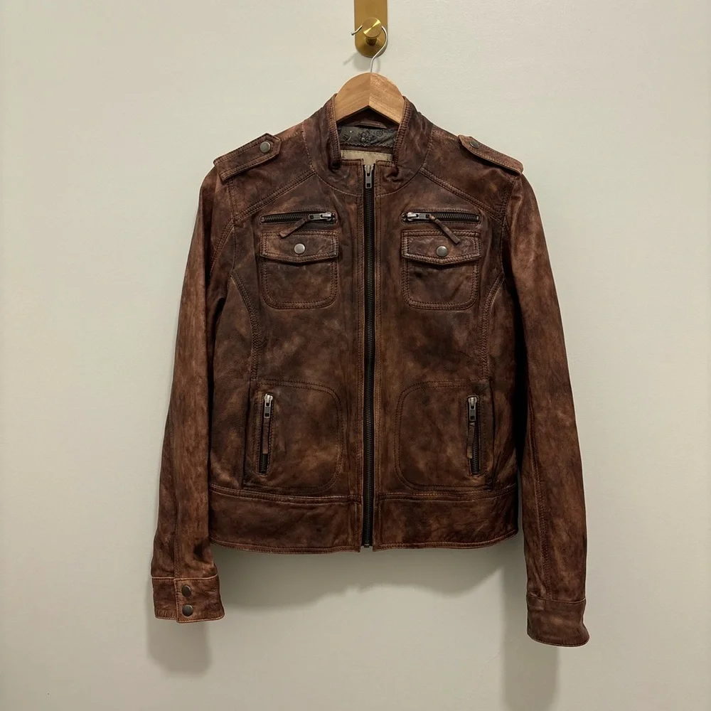 RuffHewn Vintage Leather Jacket - Picture 2 of 10